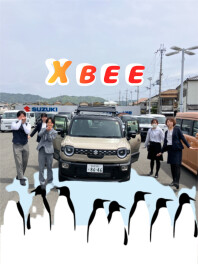 ペンギンは水に強い。クロスビーは汚れや水に強い(￣▽￣)